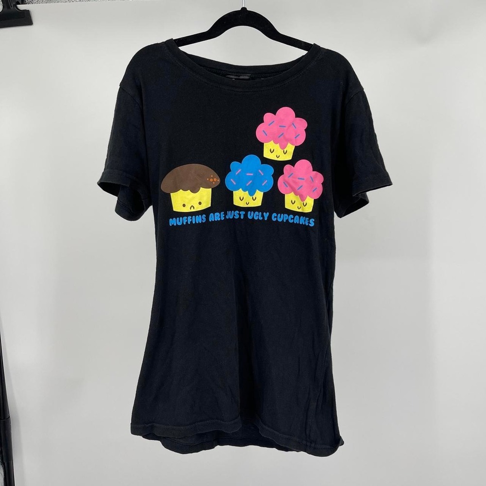 Vintage Y2K Loungefly Women's Scene Emo Top L Cupcake Alt 2010s Scenecore